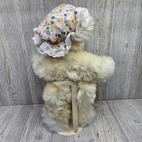 Annette Funicello Dream Keeper Collectible Bear & Co Teddy Slippers Bonnet - Picture 8 of 12